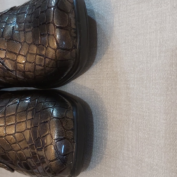 Easy Street Comfort Wave Holly Pewter Crocodile Mule 9M - Picture 5 of 5